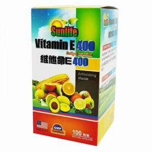 Sunlife維他命E400 100粒