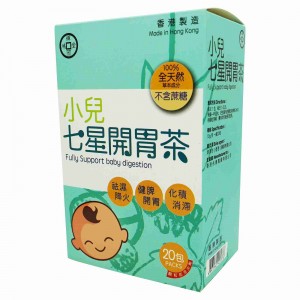 迴鴻堂小兒七星開胃茶20包