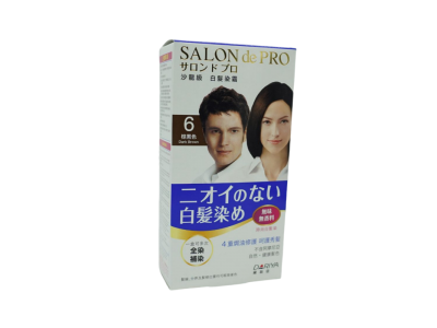 Salon de Pro黛莉亞#6棕黑：沙龍級白髮染霜新體驗