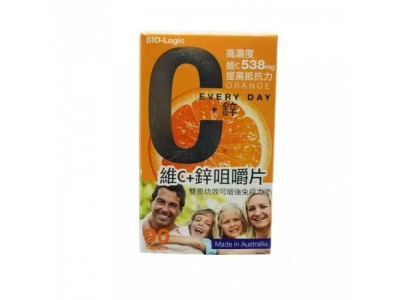 BIO-Logic維C+鋅咀嚼片有什麽全能秘訣？