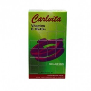 維寶Carluita Vitamins B1+B6+B12(100粒)